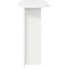 Konsolinis stalas Itin blizgi balta 100 x 39,5 x 75 cm