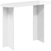 Konsolinis stalas Itin blizgi balta 100 x 39,5 x 75 cm