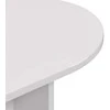Konsolinis stalas Itin blizgi balta 100 x 39,5 x 75 cm