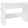 Konsolinis staliukas Itin blizgi balta 96,5 x 38 x 75 cm