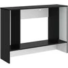 Konsolinis stalas Juodas 101 x 29 x 74 cm Dirbtinė mediena