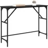 Konsolinis stalas Juodas ąžuolas 100 x 32 x 75 cm