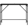 Konsolinis stalas Juodas ąžuolas 100 x 32 x 75 cm
