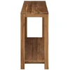 Konsolinis stalas Natūrali 110 x 35 x 75 cm Kieto teka medžio