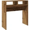 konsolinis stalas Old Wood 78x30x80 cm Engineered Wood