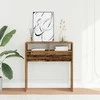 konsolinis stalas Old Wood 78x30x80 cm Engineered Wood