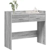 Konsolinis stalas Pilka Sonoma 90 x 35 x 80 cm Apdirbta mediena