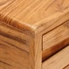Konsolinis stalas Ruda 110 x 30 x 80 cm Kietos akacijos mediena