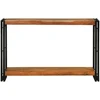 Konsolinis stalas Ruda 120 x 33 x 75 cm Kietos akacijos mediena