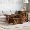 Konsolinis stalas Rūkyta ąžuolas 91,5 x 35 x 38,5 cm