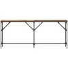 Konsolinis stalas Senovinis medis 180 x 23 x 75 cm