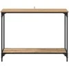Konsolinis stalas artisano ąžuolo 101 x 30.5 x 75 cm