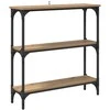 Konsolinis stalas Amatininkų ąžuolas 75 x 22,5 x 75 cm
