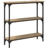 Konsolinis stalas Amatininkų ąžuolas 75 x 22,5 x 75 cm