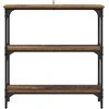 Konsolinis stalas su lentyna Senas medis 75 x 22,5 x 75 cm