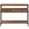 Konsolinis stalas su lentyna Sena mediena 100 x 29 x 75 cm