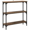 Konsolinis stalas su lentyna Senas medis 75 x 22,5 x 75 cm