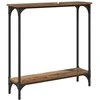 Konsolinis stalas Senovinis medis 75 x 22,5 x 75 cm