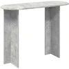 Konsolinis stalas su saugykla Betono pilka 100 x 39,5 x 75 cm