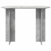 Konsolinis stalas su saugykla Betono pilka 100 x 39,5 x 75 cm