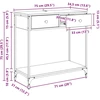 Konsolinis stalas Senovinis medis 75 x 34,5 x 75 cm