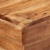 Konsolinis staliukas, 110x30x75cm, akacijos masyvas ir geležis