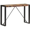 Konsolinis staliukas, 110x35x76cm, perdirbtos medienos masyvas