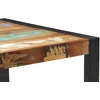 Konsolinis staliukas, 110x35x76cm, perdirbtos medienos masyvas