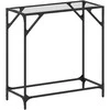 Konsolinis staliukas, 80x35x81cm, plienas