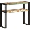Konsolinis staliukas, 90x30x75cm, perdirbtos medienos masyvas