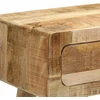 Konsolinis staliukas, 90x32x75 cm, masyvi mango mediena