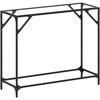 Konsolinis staliukas, 98x35x81cm, plienas