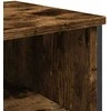 Konsolinis staliukas, dūminio ąžuolo, 100x35x74,5cm, mediena
