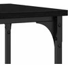Konsolinis stalas juoda ąžuolo 100 x 35 x 75 cm