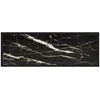 Konsolinis staliukas, juodas, 100x35x75cm, grūdintas stiklas