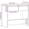 Konsolinis staliukas, medienos, 89x41x76,5cm, apdirbta mediena
