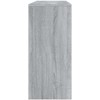 Konsolinis staliukas, pilkos ąžuolo spalvos, 100x35x76,5cm, MDP