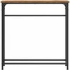Konsolinis stalas su lentyna Senas medis 75 x 19,5 x 75 cm