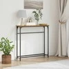 Konsolinis stalas su lentyna Senas medis 75 x 19,5 x 75 cm