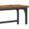 Konsolinis stalas su lentyna Senas medis 75 x 19,5 x 75 cm