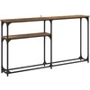 KonsolinisStaliukas Sena mediena 145x22.5x75cm Apdirbta mediena