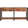 Konsoliniai staliukai 2 pcs Įvairiaspalvis 161 x 33 x 75 cm