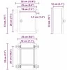 Control Cabinet Pilka 32 x 13 x 33 cm ABS plastikas