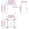 Control Cabinet Pilka 37 x 16,5 x 35 cm ABS plastikas