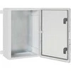 Control Cabinet Pilka 42 x 19,5 x 50 cm ABS plastikas