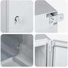 Control Cabinet Pilka 37 x 16,5 x 40 cm ABS plastikas