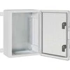 Control Cabinet Pilka 37 x 19,5 x 40 cm ABS plastikas