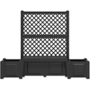 Kopenhagos sodo suolelis Antracito 173 x 49 x 135,5 cm PP