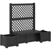 Kopenhagos sodo suolelis Antracito 173 x 49 x 135,5 cm PP