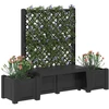 Kopenhagos sodo suolelis Antracito 173 x 49 x 135,5 cm PP